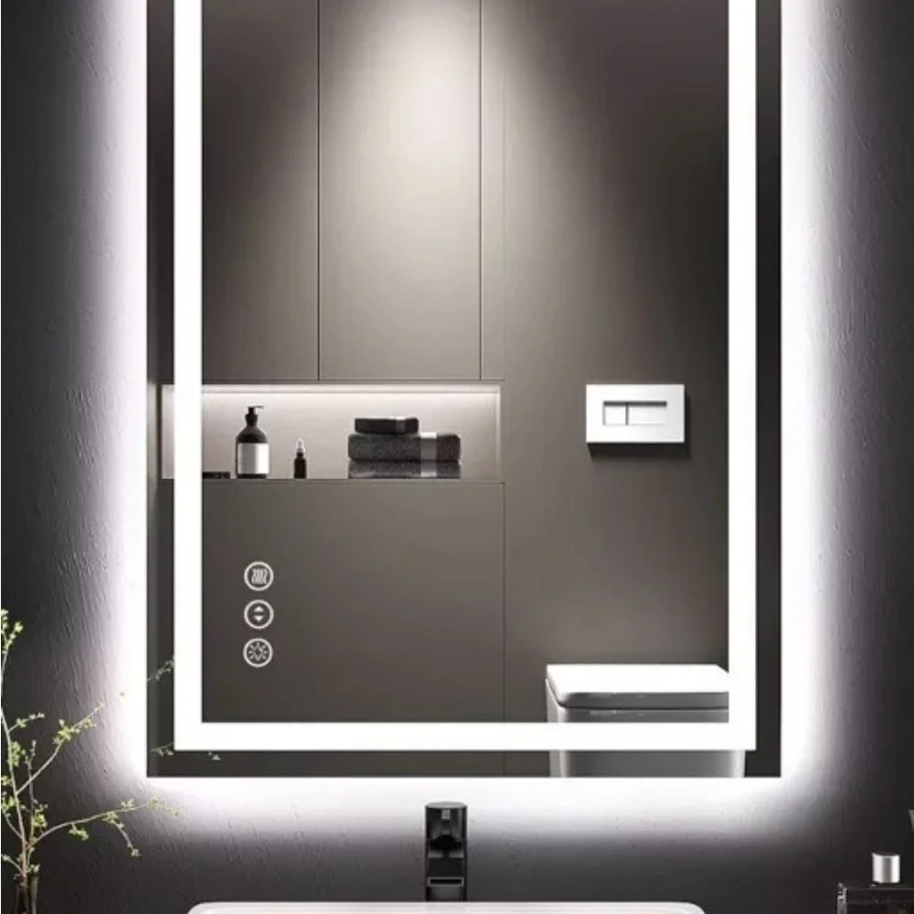 Modern LED Bathroom Mirror 20” x 28”
